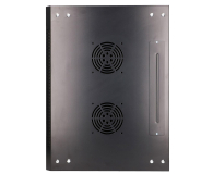 ExtraLink Wisząca 19" 9U 600x450mm (czarna) - 489298 - zdjęcie 6